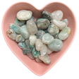 Chrysocolla in Quartz Tumbled Stone Natural Gemstone - One Stone - Magick Magick.com