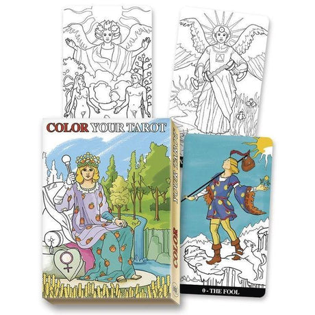 Color Your Tarot Deck by Barbara Moore - Magick Magick.com