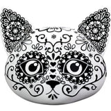 Day of the Dead Statue - Kitty Head Sugar Skull - Magick Magick.com