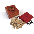 Deluxe Wood Runes With Box - Magick Magick.com