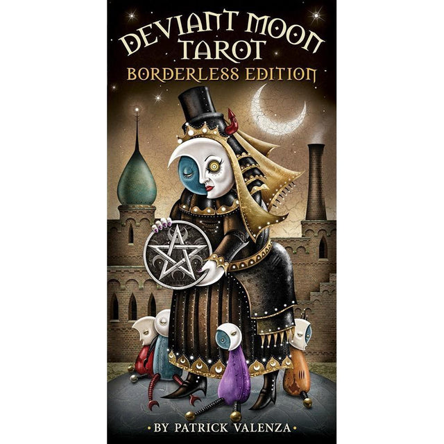 Deviant Moon Tarot Deck (Borderless Edition) by Patrick Valenza - Magick Magick.com