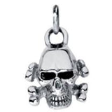 Devious Skull Stainless Steel Pendant - Magick Magick.com