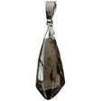 Diamond Shape Stone Pendant - Smokey Quartz - Magick Magick.com