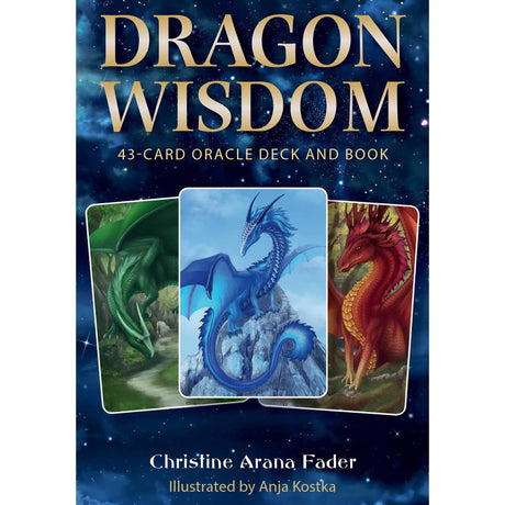 Dragon Wisdom Oracle by Christine Arana Fader, Anja Kostka - Magick Magick.com