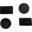EMF Cell Phone Protection Disc & Plate - Black Tourmaline (Set of 4) - Magick Magick.com