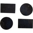 EMF Cell Phone Protection Disc & Plate - Shungite (Set of 4) - Magick Magick.com