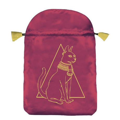 Egyptian Cat Satin Tarot Bag by Lo Scarabeo - Magick Magick.com