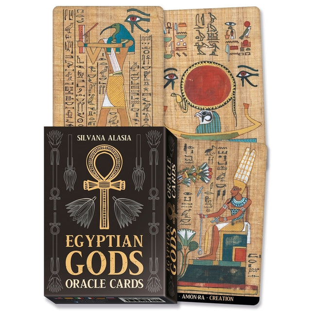 Egyptian Gods Oracle Cards by Silvana Alasia - Magick Magick.com