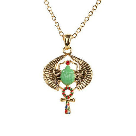 Egyptian Scarab Necklace - Magick Magick.com