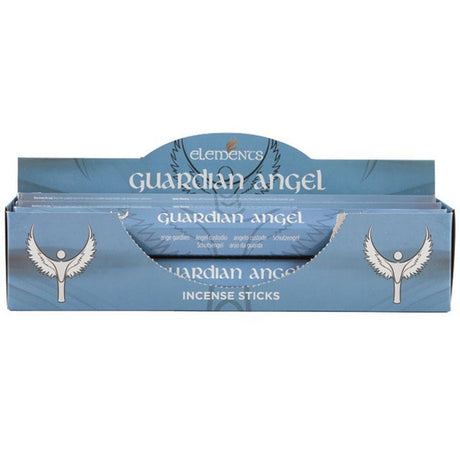 Elements Incense Sticks Display - Guardian Angel (6 Packs of 20 Sticks) - Magick Magick.com