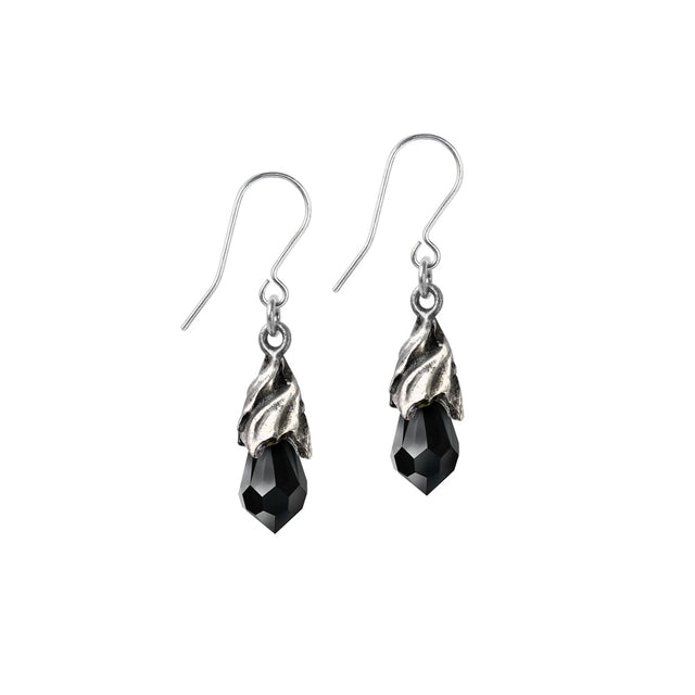 Empyrean Tear Earrings (Black) - Magick Magick.com