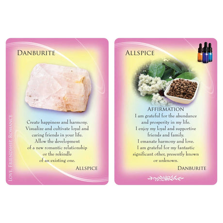 Essential Oils and Gemstone Guardians Cards by Margaret Ann Lembo - Magick Magick.com