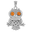 Eule Owl Stainless Steel Pendant - Magick Magick.com