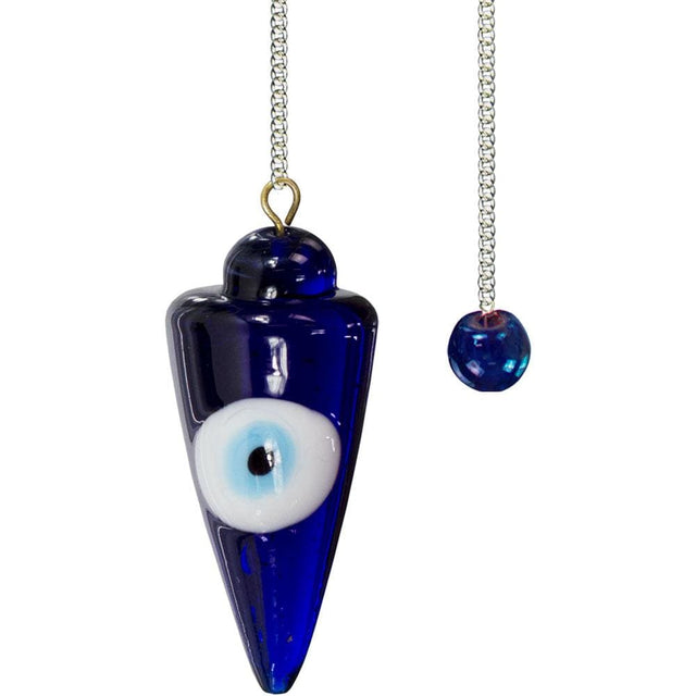 Evil Eye Curved Pendulum - Magick Magick.com