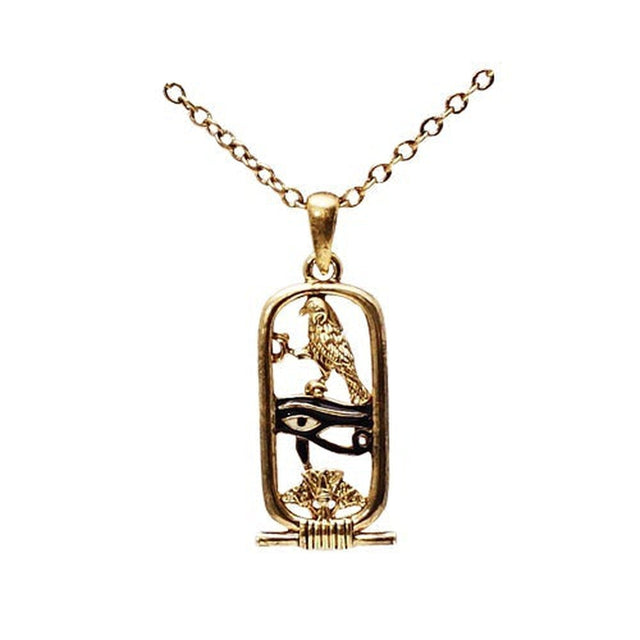 Eye Of Horus Cartouche Necklace - Magick Magick.com