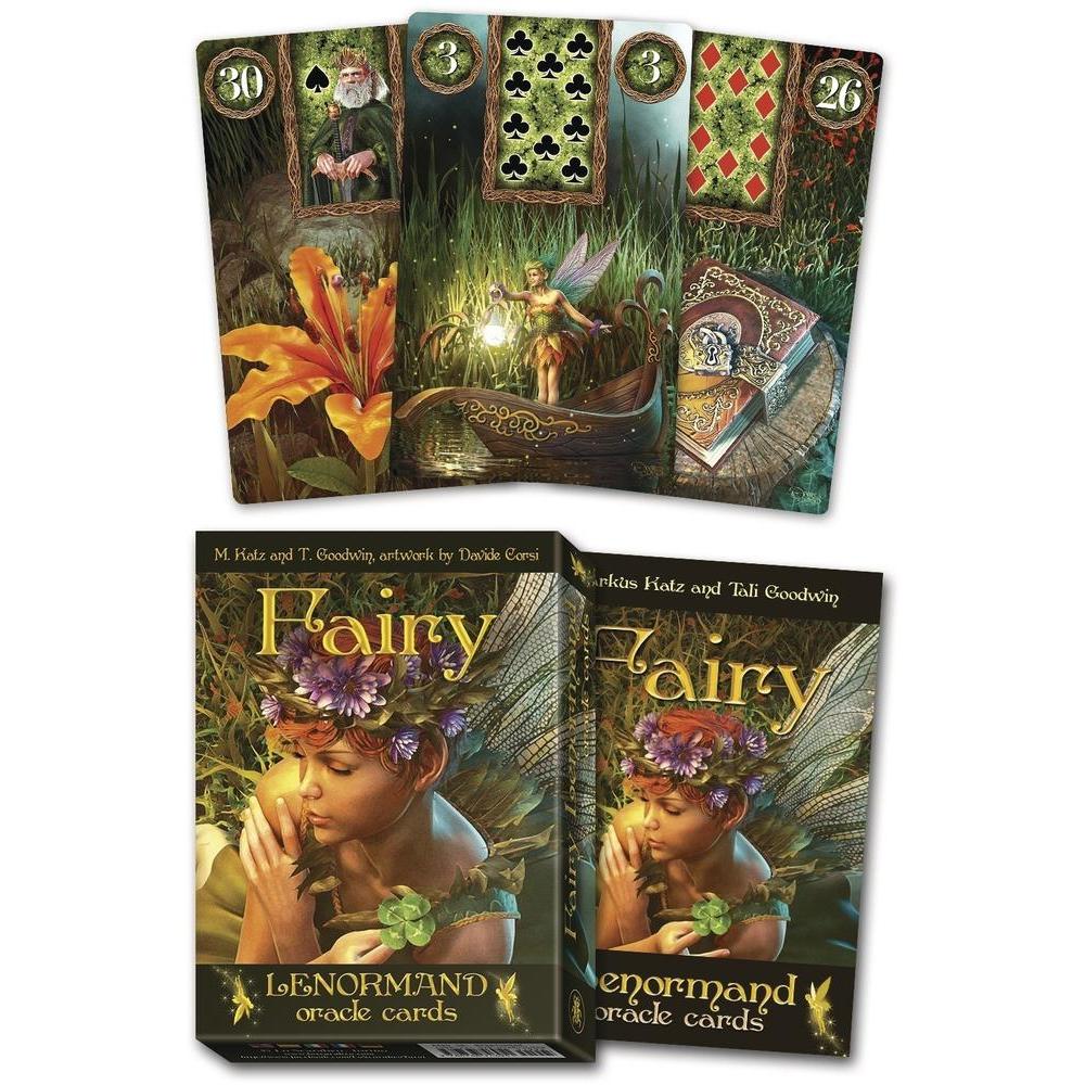 Fairy Lenormand Oracle by Marcus Katz, Tali Goodwin, Davide Corsi - Magick Magick.com