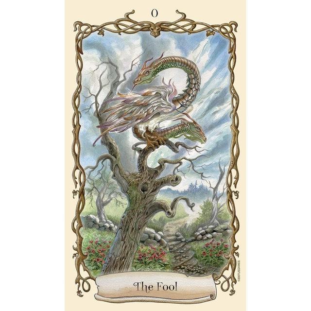 Fantastical Creatures Tarot Deck by D.J. Conway, Lisa Hunt - Magick Magick.com