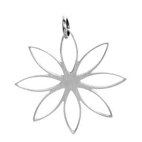 Flower Stainless Steel Pendant - Magick Magick.com