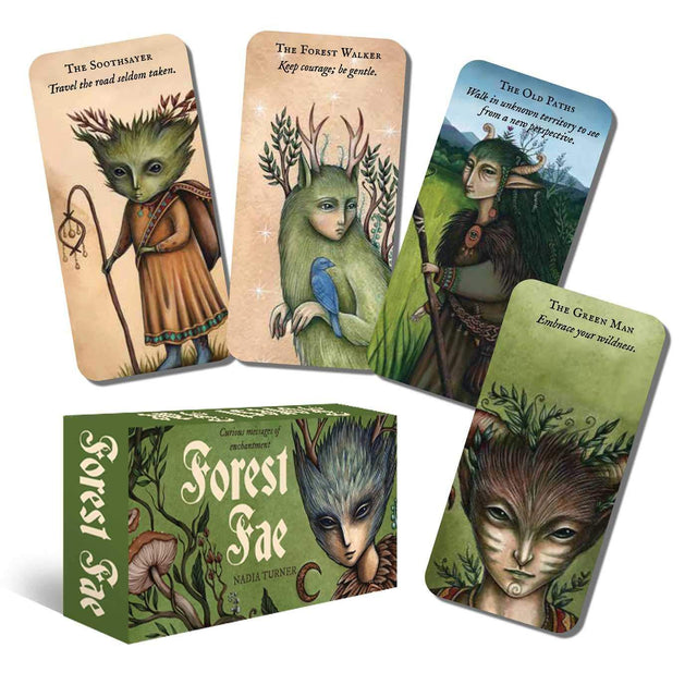 Forest Fae Messages Cards by Nadia Turner - Magick Magick.com