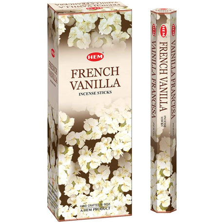 French Vanilla HEM Incense Stick 20 Pack - Magick Magick.com