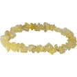 Gemstone Chips Elastic Bracelet - Citrine - Magick Magick.com