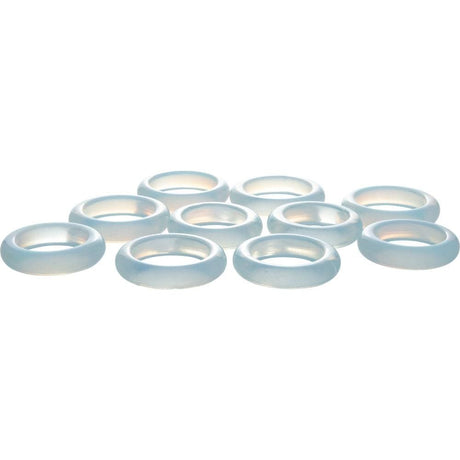 Gemstone Rings - Opalite (Pack of 25) - Magick Magick.com