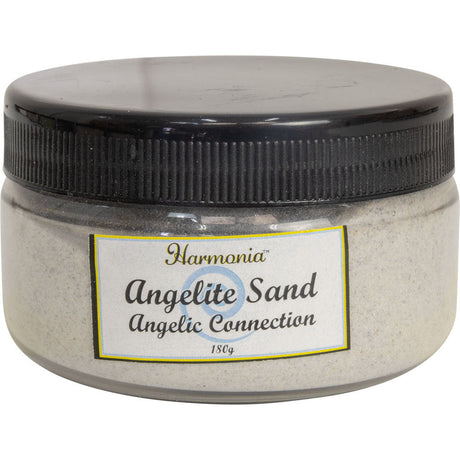 Gemstone Sand Jar 180 gram - Angelite - Magick Magick.com