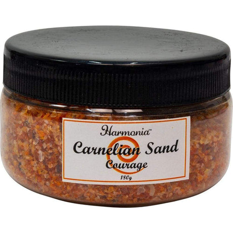 Gemstone Sand Jar 180 gram - Carnelian - Magick Magick.com