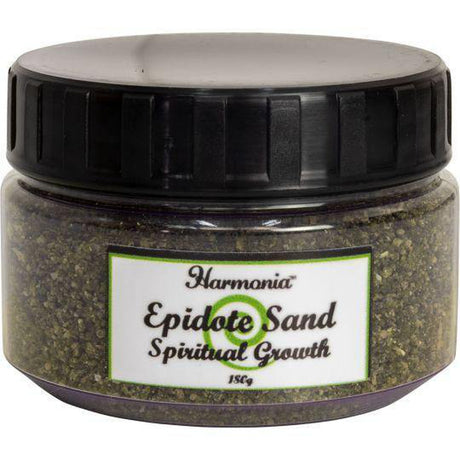 Gemstone Sand Jar 180 gram - Epidote - Magick Magick.com