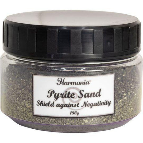 Gemstone Sand Jar 180 gram - Pyrite - Magick Magick.com