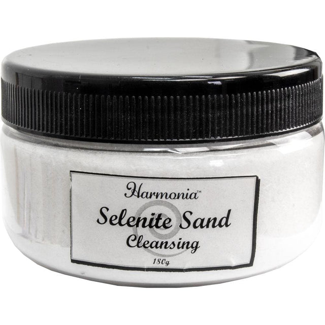 Gemstone Sand Jar 180 gram - Selenite - Magick Magick.com