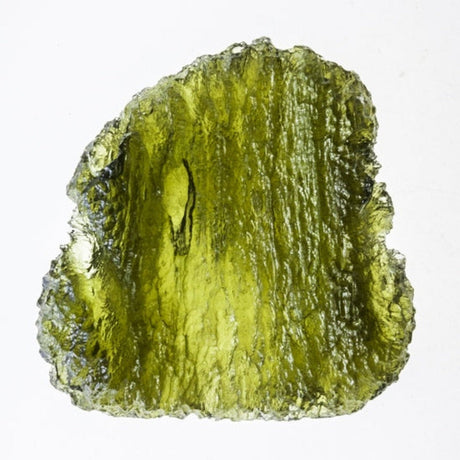 Genuine Moldavite Rough Gemstone - 11.9 grams / 60 cts (34 x 33 x 7 mm) - Magick Magick.com