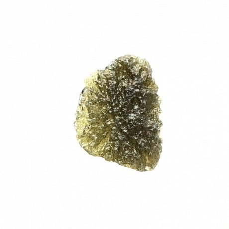 Genuine Moldavite Rough Gemstone - 4.9 grams / 25 cts (25 x 21 x 7 mm) - Magick Magick.com