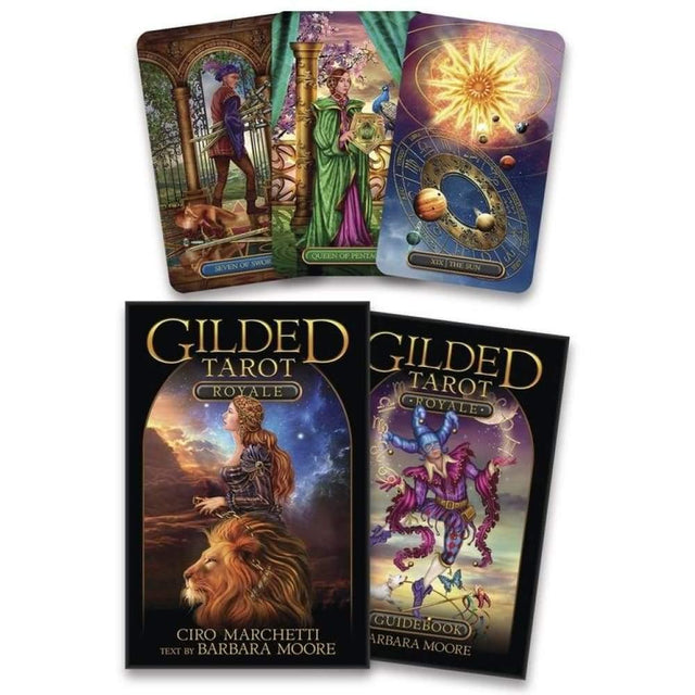Gilded Tarot Royale Kit by Ciro Marchetti, Barbara Moore - Magick Magick.com