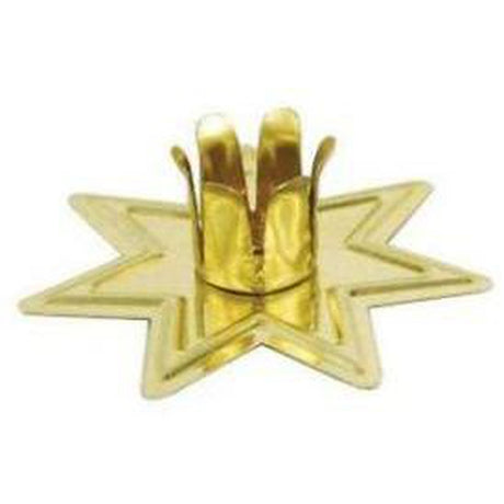 Gold-Toned Fairy Star Chime Candle Holder - Magick Magick.com
