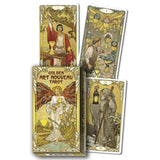 Golden Art Nouveau Tarot by Giulia F. Massaglia - Magick Magick.com