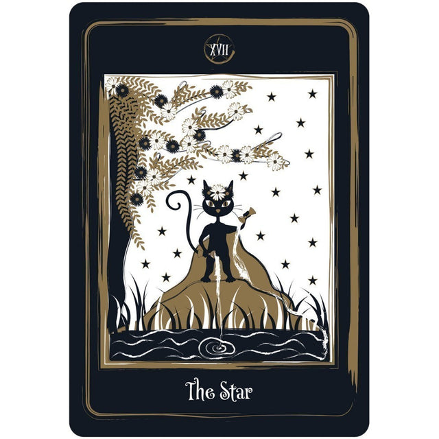 Golden Black Cat Tarot by Helena de Almeida - Magick Magick.com
