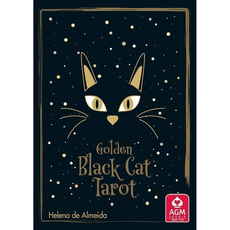 Golden Black Cat Tarot by Helena de Almeida - Magick Magick.com