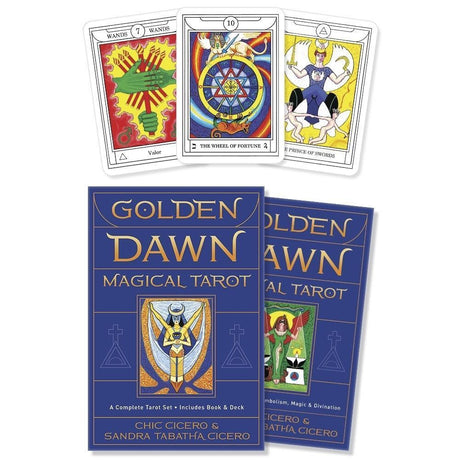 Golden Dawn Magical Tarot by Chic Cicero, Sandra Tabatha Cicero - Magick Magick.com