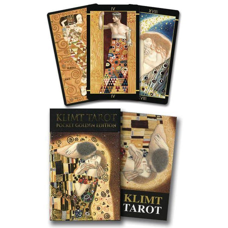Golden Tarot of Klimt Mini Deck by Atanas A. Atanassov - Magick Magick.com