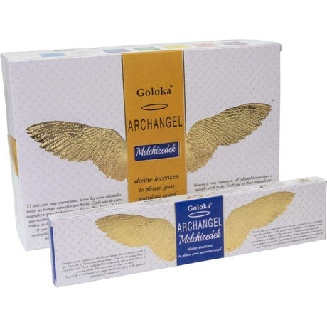 Goloka Archangel Incense 15 grams - Melchizedek (Pack of 12) - Magick Magick.com