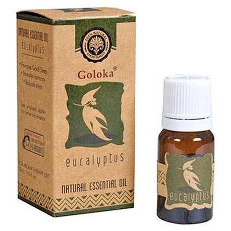 Goloka Natural Essential Oil 10 ml - Eucalyptus - Magick Magick.com
