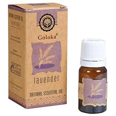 Goloka Natural Essential Oil 10 ml - Lavender - Magick Magick.com