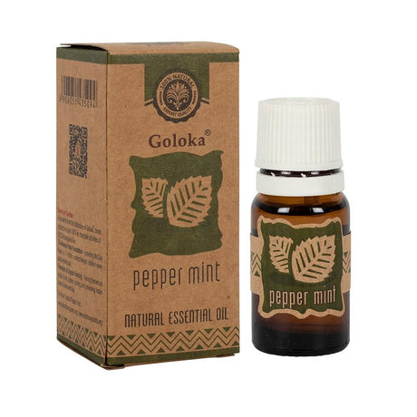 Goloka Natural Essential Oil 10 ml - Peppermint - Magick Magick.com