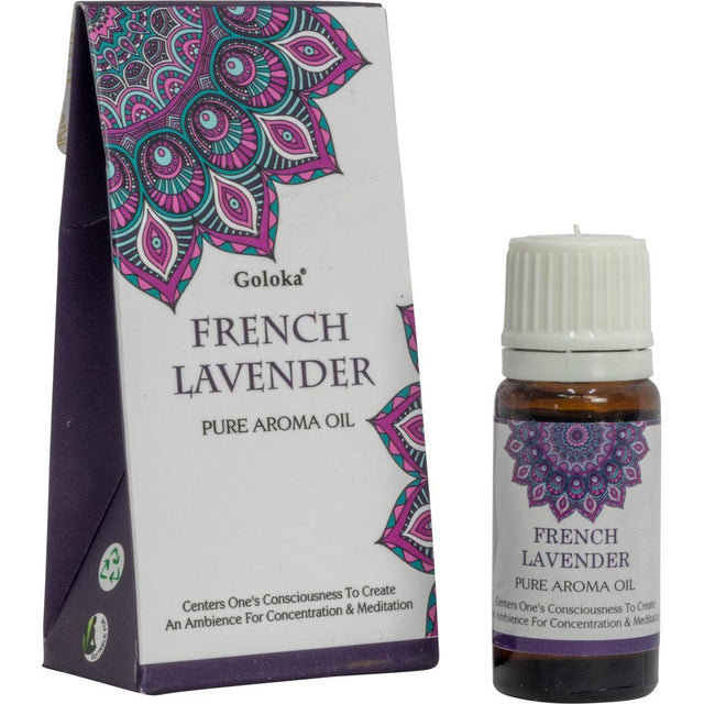 Goloka Pure Aroma Oil 10 ml - French Lavender - Magick Magick.com