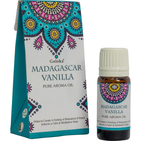 Goloka Pure Aroma Oil 10 ml - Madagascar Vanilla - Magick Magick.com