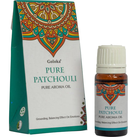 Goloka Pure Aroma Oil 10 ml - Pure Patchouli - Magick Magick.com