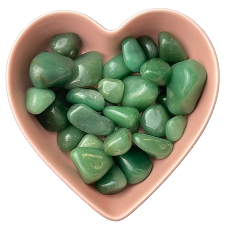 Green Aventurine Tumbled Stone Natural Gemstone - One Stone - Magick Magick.com