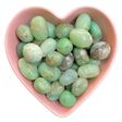 Green Chrysoprase Tumbled Stone Natural Gemstone - One Stone - Magick Magick.com