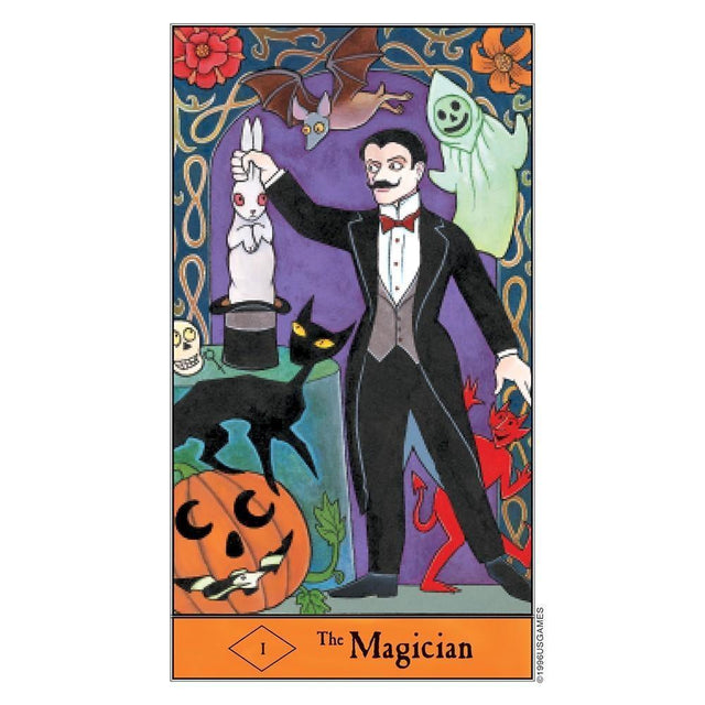 Halloween Tarot Deck & Book Set by Kipling West - Magick Magick.com